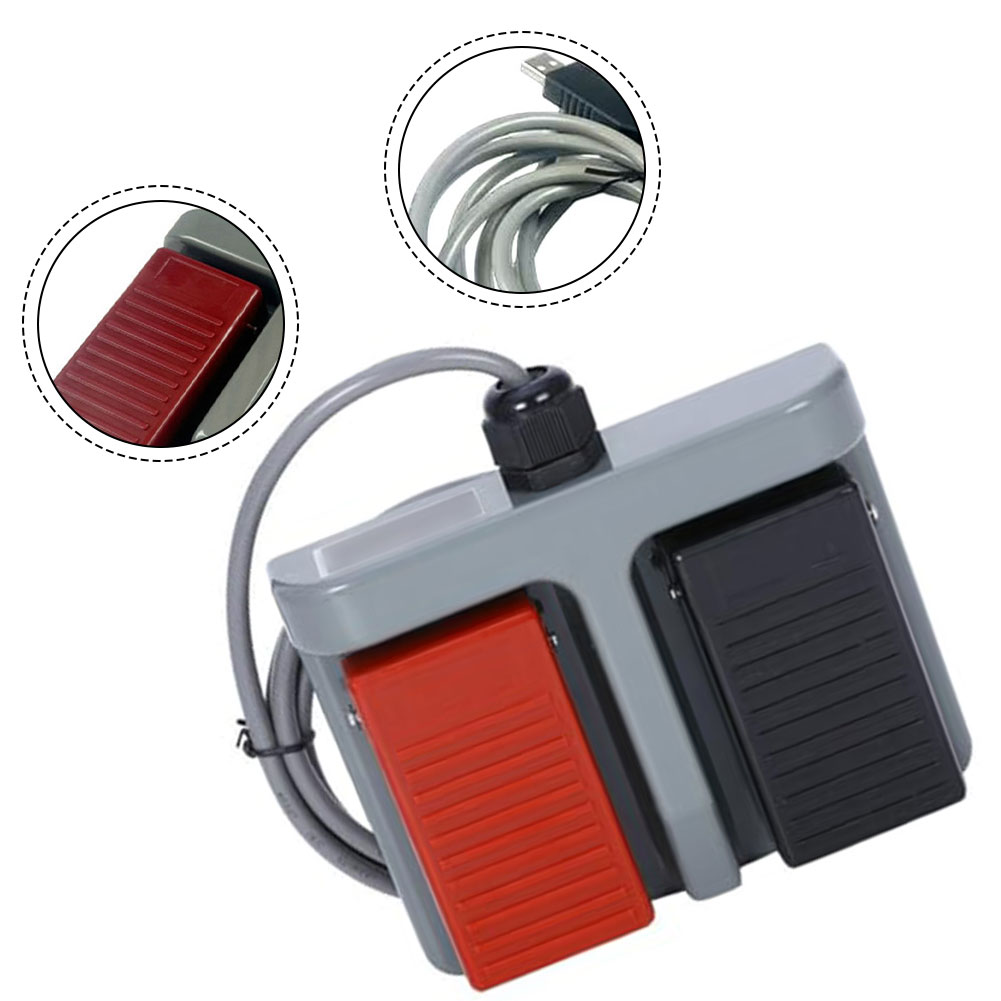 Gaming Accessories Images - Двойная педаль MD FS-65 (красная/черная) с