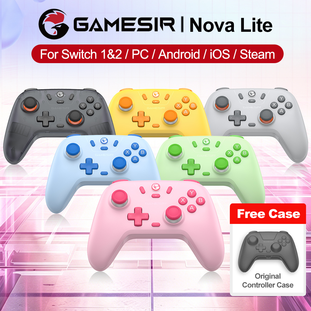 Gaming Accessories Pink - Игровой контроллер GameSir Nova Lite для
