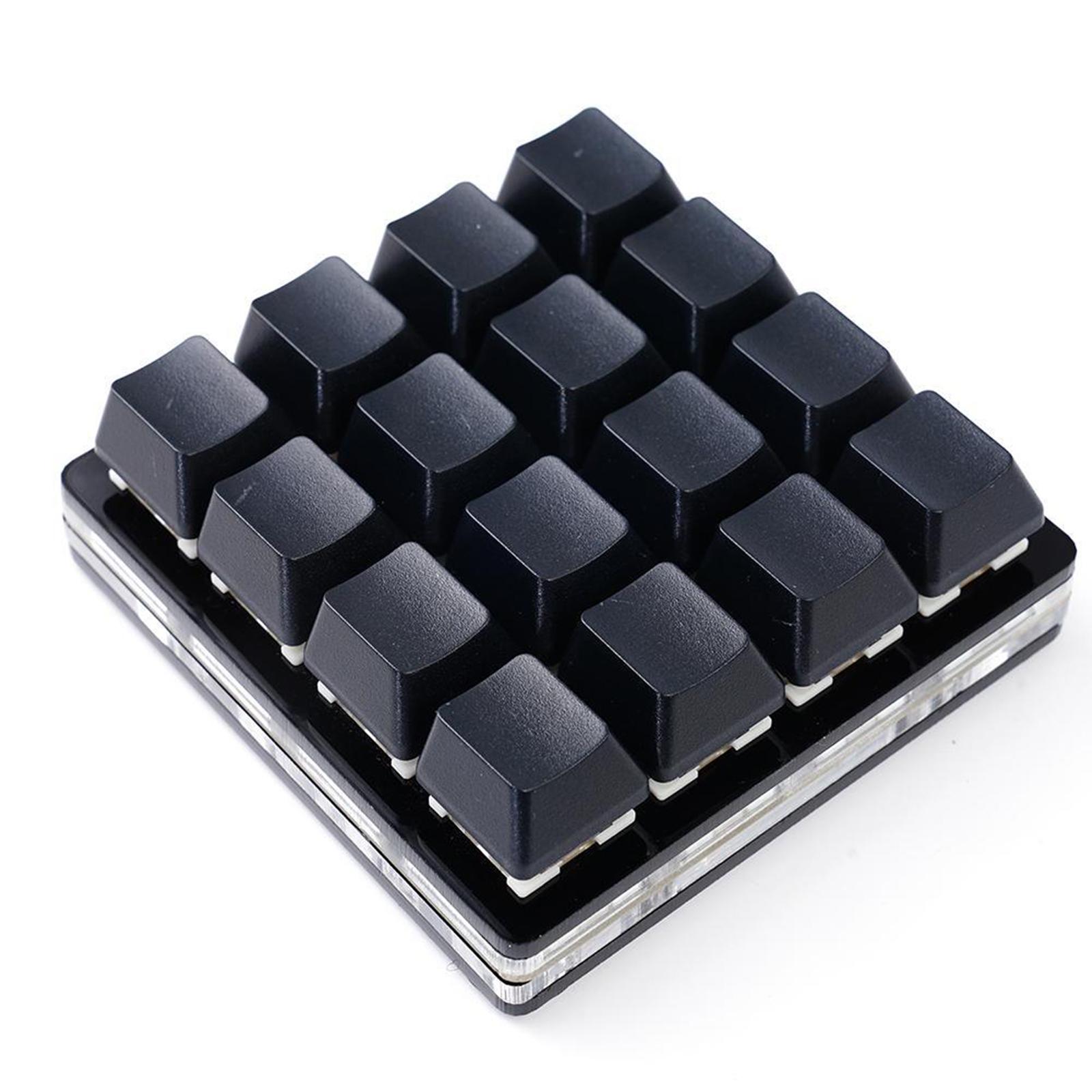 Keyboard Numpad Separate - Мини-клавиатура с 2/3/4/6/7/8/9/16 клавишами, черная, механическая,