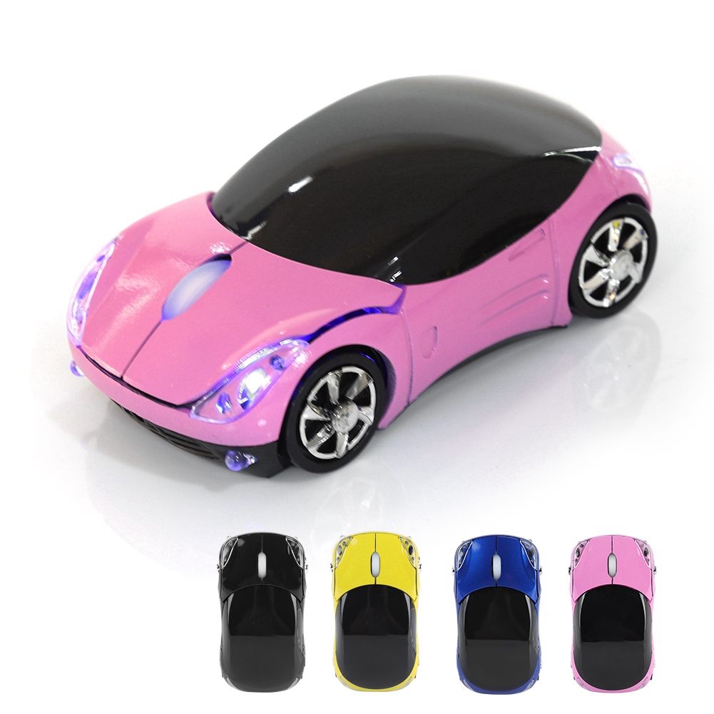Gaming Accessories Pink - Беспроводная оптическая мышь 2,4G, 1600 точек