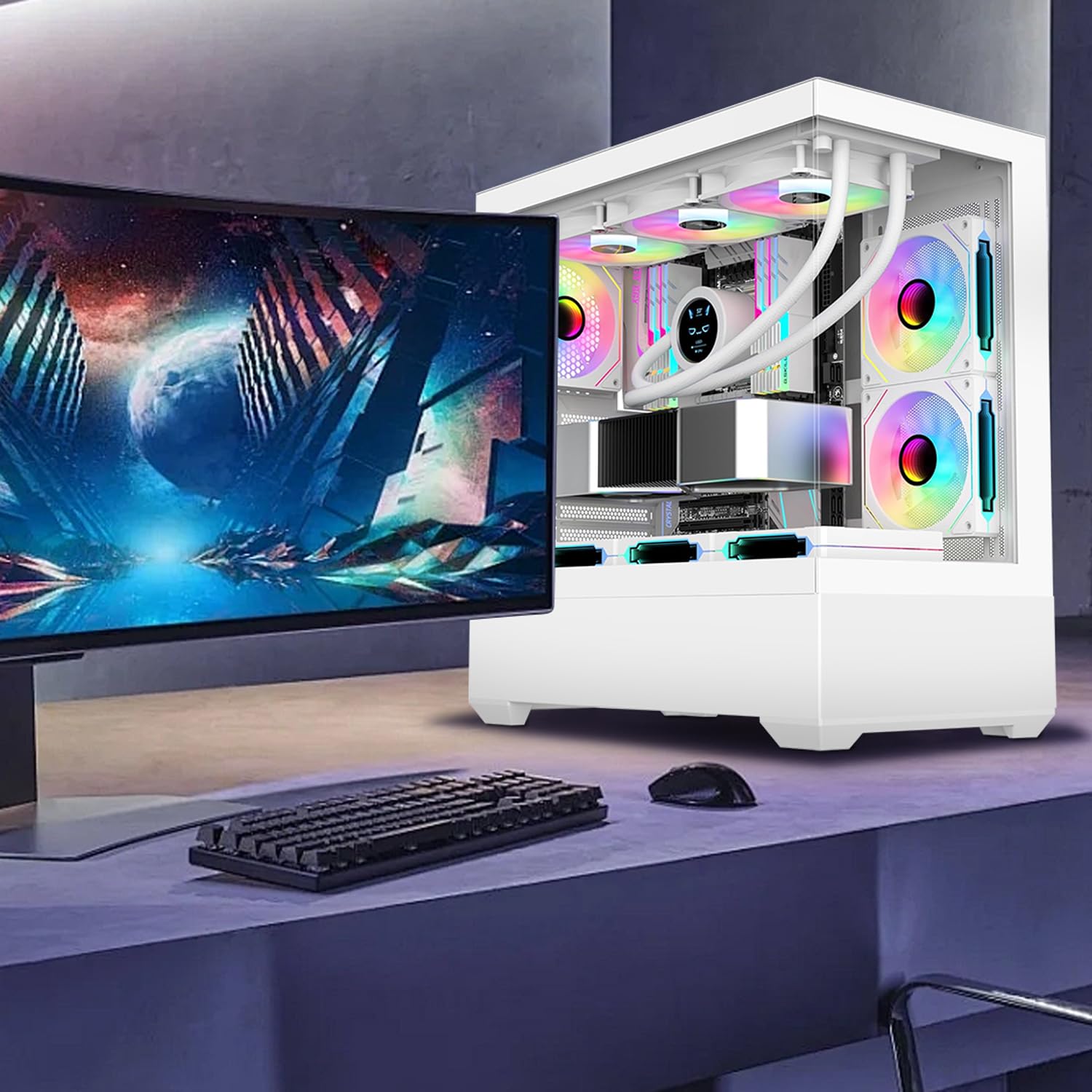 Prism 4 PRO ARGB Вентилятор ПК – обзор и цена Gaming Accessories Setup