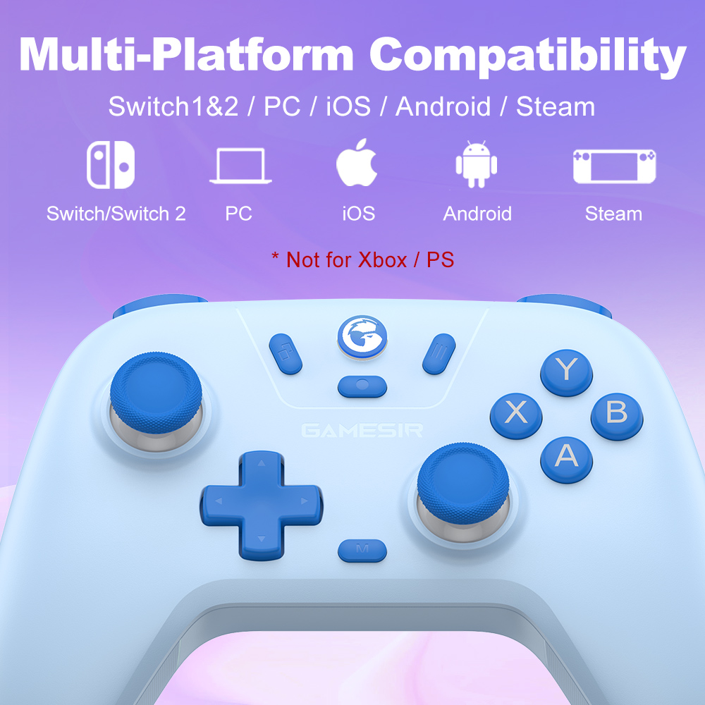 Игровой контроллер GameSir Nov – обзор и цена Gaming Accessories Pink