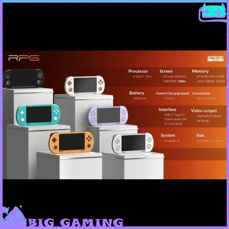Игровая консоль Retroid Pocket – обзор и цена Gaming Accessories Retro