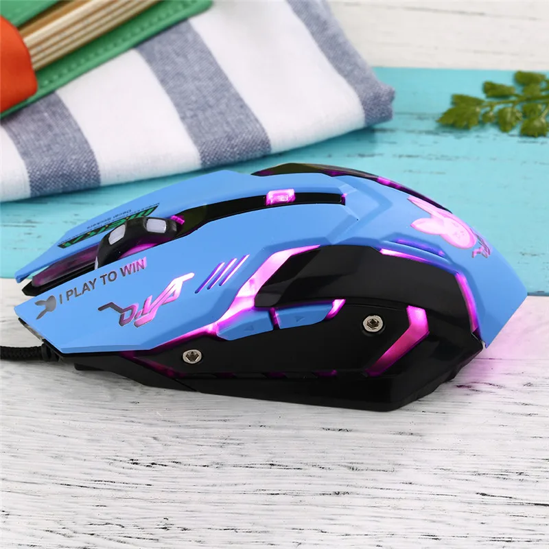 Игровая мышь OW с 6 кнопками,  – обзор и цена Gaming Accessories Pink