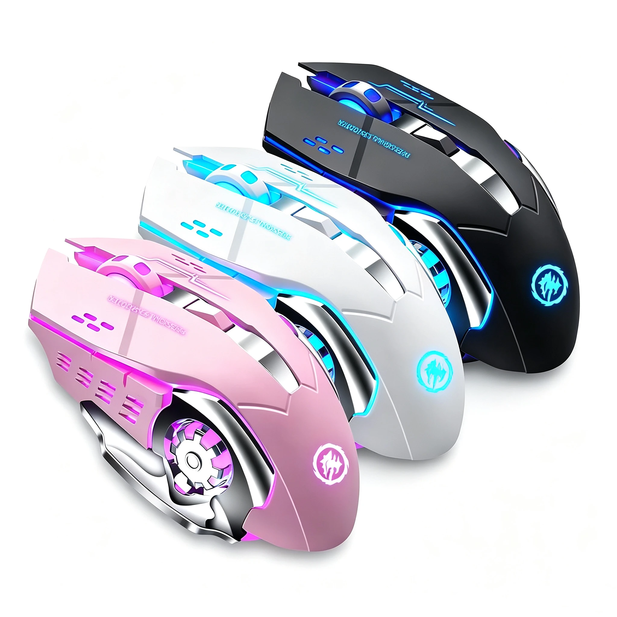Беспроводная игровая мышь Blue – обзор и цена Gaming Accessories Pink